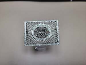 Vintage Silver toned costume jewelry Brooch